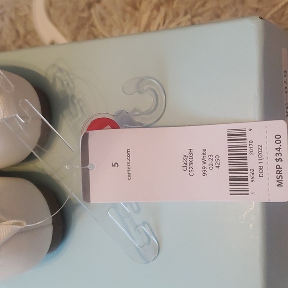 Carter's Toddler Shoes Size 5 - Picture 4 of 5